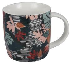 Caneca Tecidos em porcelana floral 340ml Dynasty Caneca Tecidos em porcelana floral 340ml Dynasty