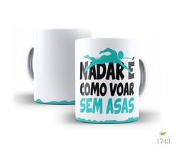 Caneca tema: natação