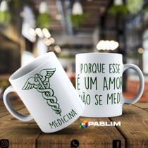 caneca tema profissão Medicina