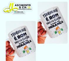 Caneca tema viver de herança