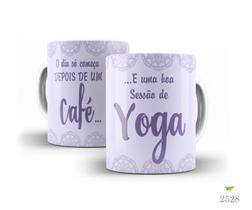 Caneca tema Yoga Caneca tema Yoga
