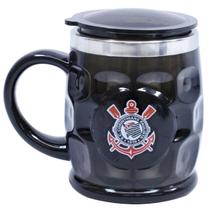 Caneca Termica 500ml Com Brasão do Corinthians Caneca Chopp