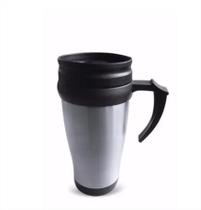 Caneca Térmica Aço Inox Tampa 400 Ml Multiuso Carro Casa