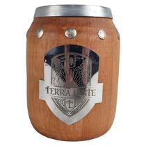 Caneca Térmica Artesanal Tipo Bárril Terra Leste 450Ml Caneca Térmica Artesanal Tipo Bárril Terra Leste 450Ml