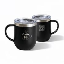 Caneca Térmica Café com Fé
