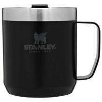 Caneca Termica Camp Mug 350ML C/ Tampa Preto - Stanley