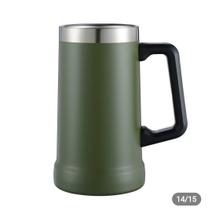 Caneca Térmica Chopp Cerveja Camada Dupla Em Inox Copo 710Ml