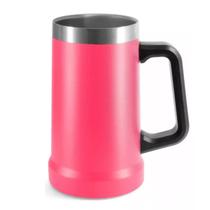 Caneca Térmica Chopp Cerveja Camada Dupla Em Inox Copo 710ml