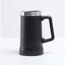 Caneca Térmica Chopp Cerveja Camada Dupla Inox 710ml