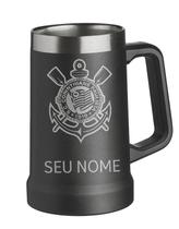 Caneca Térmica Chopp do Corinthians Personalizada com Nome