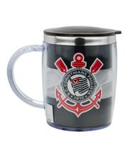 Caneca Térmica Com Tampa 450ml Corinthians