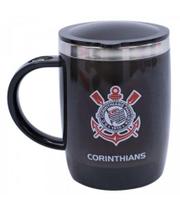 Caneca Térmica Com Tampa 450ml - Corinthians - Mileno Caneca Térmica Com Tampa 450ml - Corinthians - Mileno