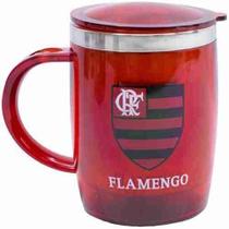 Caneca Térmica Com Tampa 450ml - Flamengo - Mileno