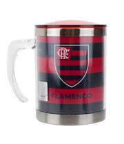 Caneca Térmica Com Tampa 450ml Flamengo Caneca Térmica Com Tampa 450ml Flamengo