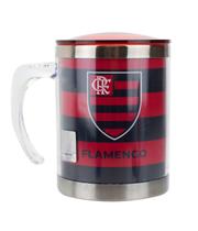 Caneca Térmica Com Tampa 450Ml - Flamengo