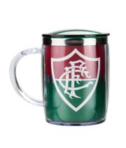 Caneca Térmica Com Tampa 450ml - Fluminense - Mileno