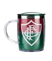 Caneca Térmica Com Tampa 450ml Fluminense Oficial Caneca Térmica Com Tampa 450ml Fluminense Oficial