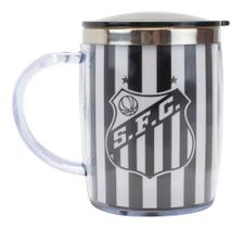 Caneca Térmica Com Tampa 450ml Santos Sfc