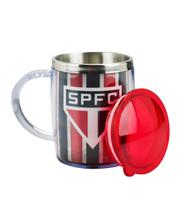 Caneca Térmica Com Tampa 450ml - SPFC São Paulo FC Caneca Térmica Com Tampa 450ml - SPFC São Paulo FC