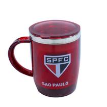 Caneca térmica com tampa 450ml - spfc Caneca térmica com tampa 450ml - spfc