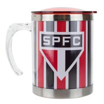 Caneca térmica com tampa 450ml - spfc Caneca térmica com tampa 450ml - spfc