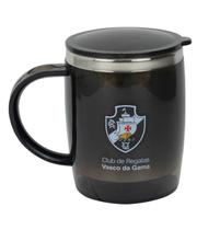 Caneca Térmica Com Tampa 450ml - Vasco Da Gama Caneca Térmica Com Tampa 450ml - Vasco Da Gama