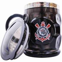 Caneca Térmica Com Tampa 500ml Corinthians Oficial Caneca Térmica Com Tampa 500ml Corinthians Oficial