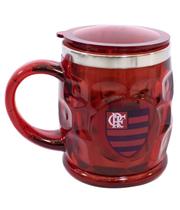 Caneca Térmica Com Tampa 500ml Flamengo