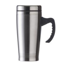 Caneca Termica Com Tampa Aço Inox 500ml Bebida Fria/quente