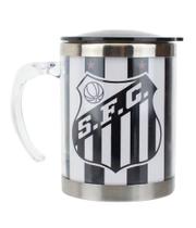 Caneca Térmica com Tampa com Alça Aberta Santos 450ml