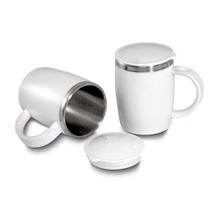 Caneca Térmica com Tampa para 400ml Coffee Time Caneca Térmica com Tampa para 400ml Coffee Time