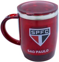 Caneca Termica com Tampa São Paulo FC QH002AZ-2 - Mileno Caneca Termica com Tampa São Paulo FC QH002AZ-2 - Mileno