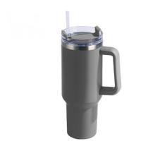 Caneca térmica Copo de aço inoxidável com tampa de palha 1.2L