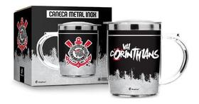 Caneca Térmica Corinthians Copo Inox Timão Cerveja Oficial Caneca Térmica Corinthians Copo Inox Timão Cerveja Oficial