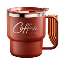 Caneca Térmica De Aço Inoxidável De 400ML Com Dupla Camada, Copo Selado Para Bebidas Frias E Quentes