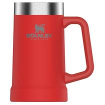 Caneca Térmica De Cerveja Churrasco Vermelho 709Ml Stanley