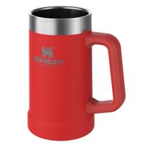 Caneca Térmica de Cerveja Stanley Flame Red 0,709L - 7891108081021