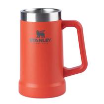 Caneca térmica de cerveja stanley flame red 0,709l