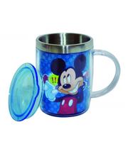 Caneca Térmica de Inox com Tampa do Mickey Mouse Azul