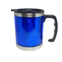 Caneca Térmica De Inox Com Tampa Removivel Café Chá Bebida Quente e Fria 450ml