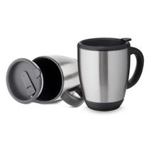 Caneca Térmica em Aço Inox de 450ml com Tampa Hermética - Desembrulha