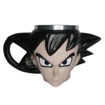 Caneca Térmica Em Resina Dragon Ball Goku Em 3d