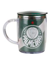 Caneca Térmica Faixa Com Tampa 450ml - Palmeiras Invicto