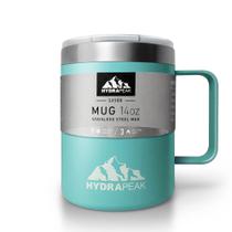 Caneca Termica Hydrapeak HP-MUG-14-Aqua 400ML Agua