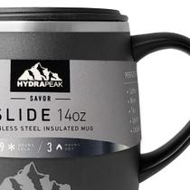 Caneca Termica Hydrapeak HP-SLIDE-14-Graphite 414ML Graphite