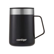 Caneca Térmica Inox Com Tampa 414ml Contigo Preta