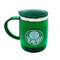 Caneca termica inox p/chopp palmeiras 450ml c/tampa mileno com Caneca termica inox p/chopp palmeiras 450ml c/tampa mileno com