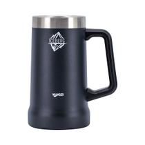 Caneca Térmica Inox Preto Iceberg 709 ML Parede Dupla