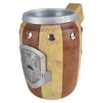 Caneca Térmica Medieval Tipo Bárril Terra Leste 450Ml