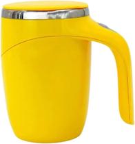 Caneca Térmica Misturadora Automática Com Agitação Á Pilhas Em Inox - 380ml Sortida